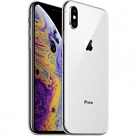 Apple iPhone - XS  64GB Silver *