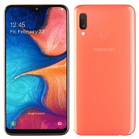 Samsung - A202 Galaxy A20e 32GB 3GB DS Coral 2019