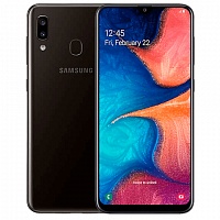 Samsung - A205 Galaxy A20 32GB 3GB DS Black 2019